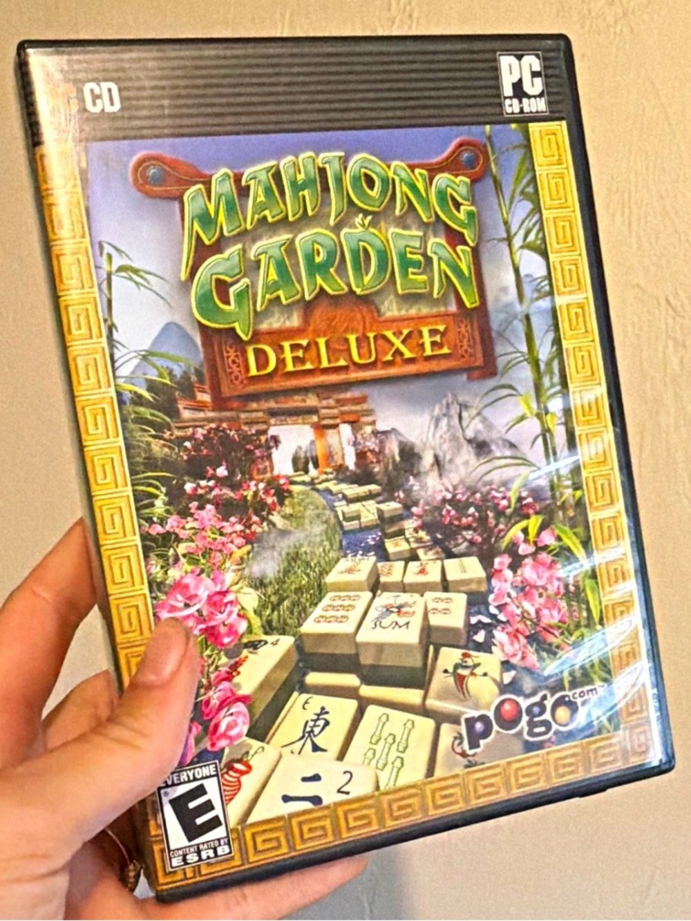 Mahjong Garden Deluxe PC Game - (Green)